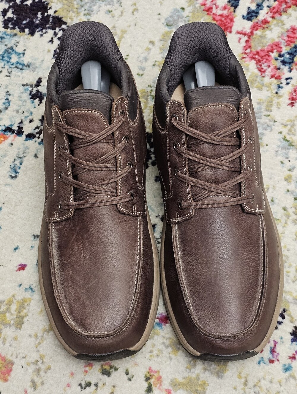 Orthofeet Shoes Verno 40012 Men's 12 EE Wide Hands Free Boots Diabetic Comfort